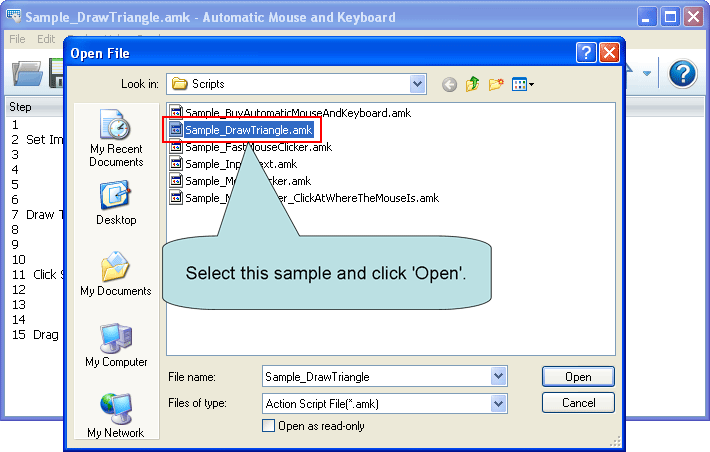 Open File