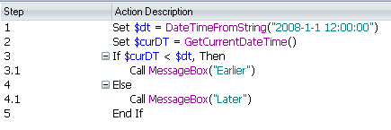 Compare DateTime