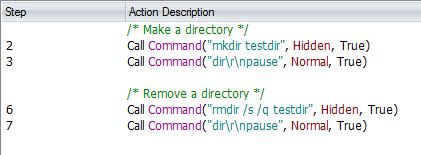 Make directory