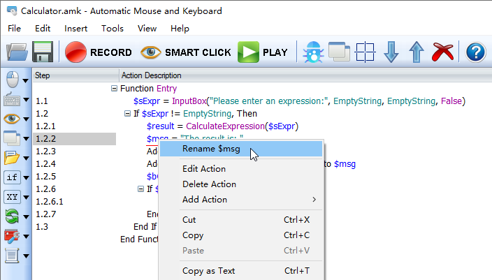 Rename Variable